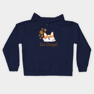 Go Dogecoin Kids Hoodie